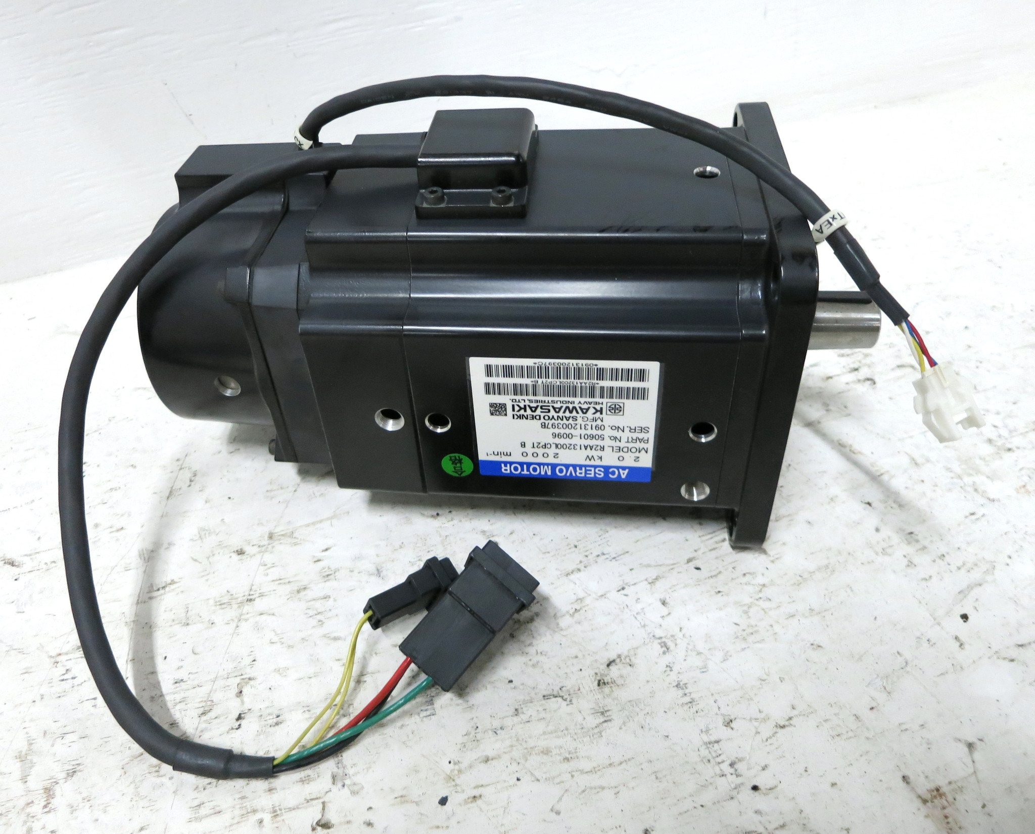 Sanyo Denki R2AA13200LCP2T-B AC Servo Motor 2.0 kW 50601-0096 